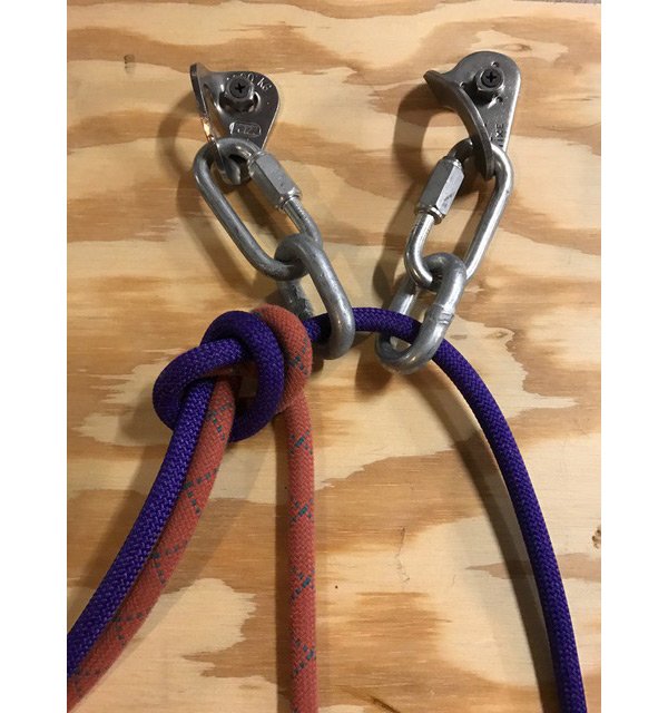 Climbing Tips - Joining Two Ropes