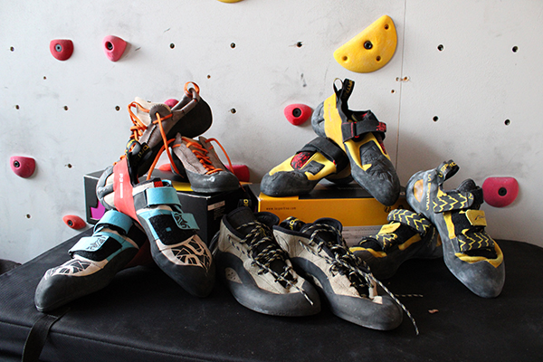 La Sportiva climbing shoes 