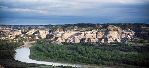 Head to North Dakota’s Theodore Roosevelt National Park for a hike through the badlands Justin Meissen