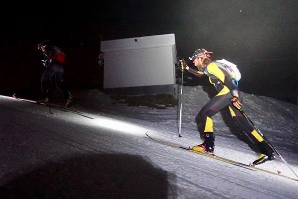 Following Martina on the final uphill—Igor Tavella