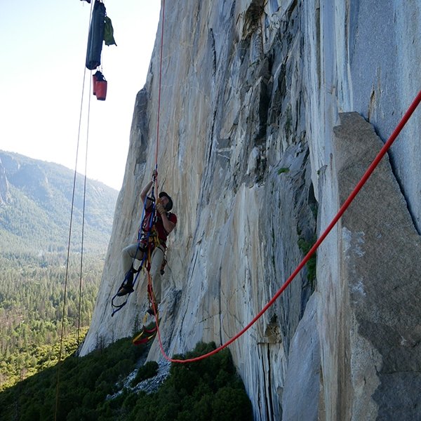 Todd climbing in Yosemite