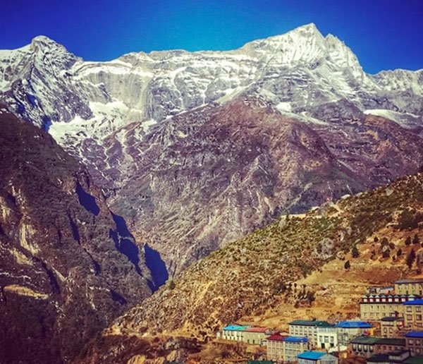 View of Himalayas 